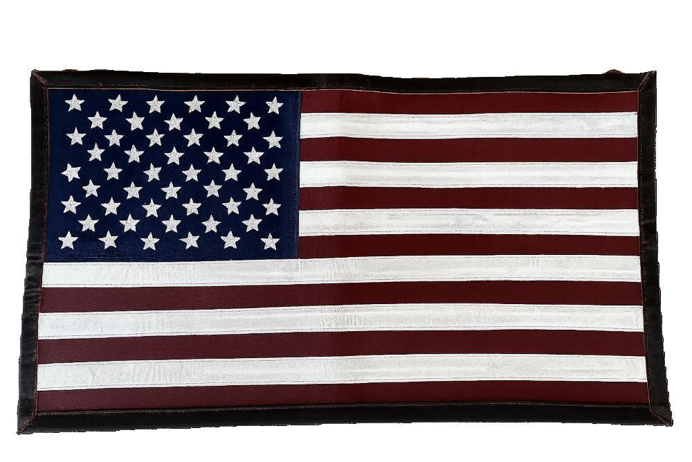 Standard Leather American Flag