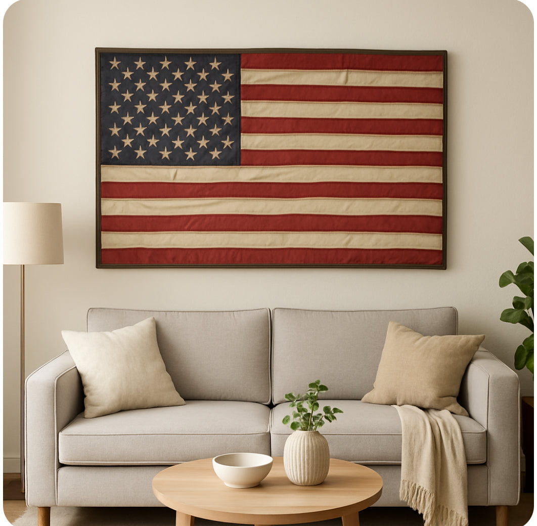 Leather American Flag Collection