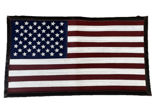 Standard Leather American Flag